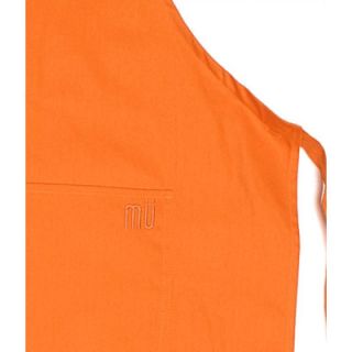 MU Kitchen MUincotton 35 Full Apron in Orange