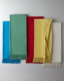 Woven Fringed Throw