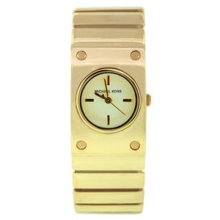 Michael Kors Womens Classic Watch with Goldtone Dial