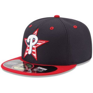 Philadelphia Phillies New Era MLB 2014 AC July 4th Stars & Stripes 59FIFTY Cap