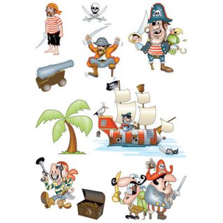 Brewster Home Fashions Spirit Pirates Wall Decal