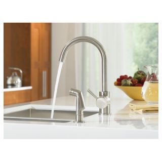 Level Single Handle Single Hole High Arc Kitchen Faucet with Optional