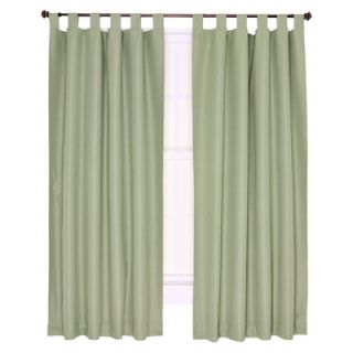 Ellis Curtain Crosby Insulated Tab Top Foamback Curtains Single Panel
