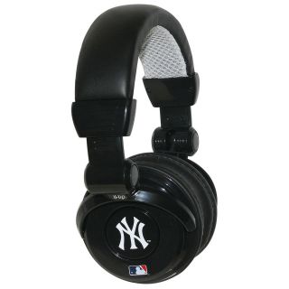iHip New York Yankees Pro DJ Headphones with Microphone (HPBBNYYDJPRO)