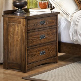 imagio home oakhurst 3 drawer nightstand