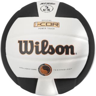 WILSON i COR Power Touch Indoor Volleyball   Size Official, Black