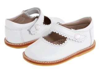 Elephantito Mary Jane Girls Shoes (White)