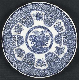 Spode Blue Room Collection Luncheon Plate, Fine China Dinnerware   Multimotif Bl