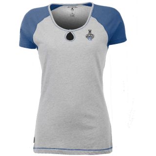 Antigua New York Rangers 2014 Stanley Cup Finals Womens Crush T Shirt   Size
