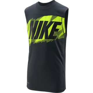 NIKE Boys Hyperspeed Sleeveless T Shirt   Size XS/Extra Small, Anthracite