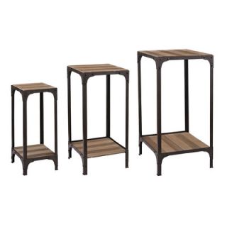Sterling Industries 3 Piece Plant Stand Set with Bottom Shelf