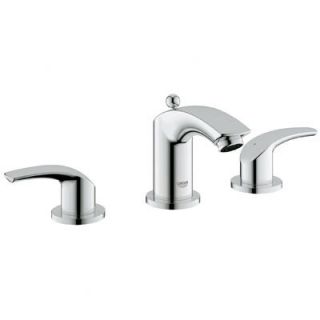 Grohe Eurosmart Widespread Bathroom Faucet with Double Lever Handles
