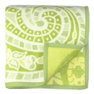 Bocasa Blankets angeloHOME Paisley Acrylic Cotton Throw