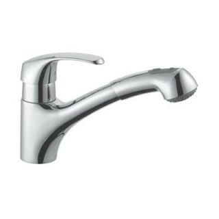 Grohe Alira One Handle Single Hole Kitchen Faucet with Water Care with