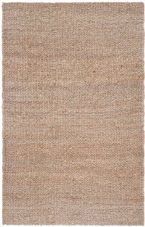 Safavieh NF732A Natural Fibers Collection Jute Area Rug, 4 Feet by 6 Feet, Natural   Sisal
