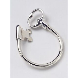 Newport Sterling Sterling Silver Key to My Heart Key Ring