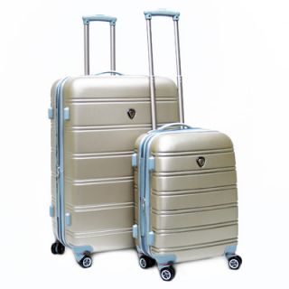 CalPak Andover ABS Hardcase 2 Piece 4 Wheels Luggage Set