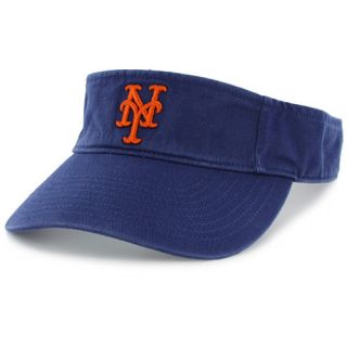 47 BRAND Mens New York Mets Clean Up Adjustable Visor   Size Adjustable,
