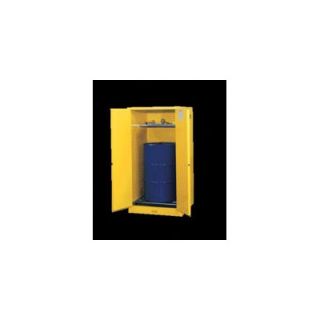 Justrite X 34 X 34 Yellow 55 Gallon Sure Grip® EX Safety Cabinet