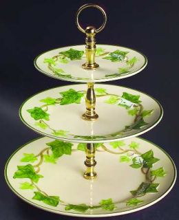 Franciscan Ivy (American) 3 Tiered Serving Tray (DP, SP, BB), Fine China Dinnerw