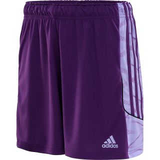adidas Womens Speedkick Soccer Shorts   Size Small, Tribe Purple/glow