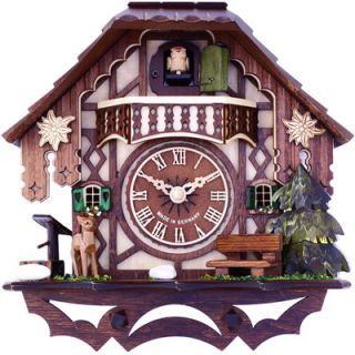 River City Clocks Musical Cottage Cuckoo Clock
