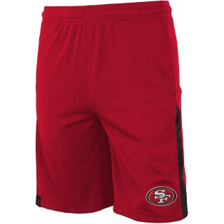 NFL Team Apparel Youth San Francisco 49ers Gameday Performance Shorts   Size