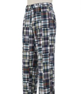 Madras Pants in Plain front Extended Sizes JoS. A. Bank