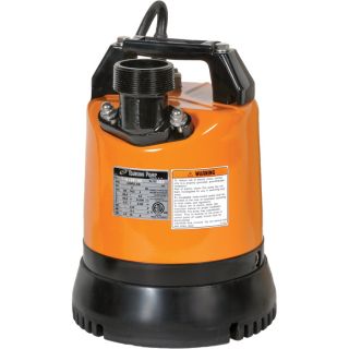 Tsurumi Submersible Low Level Dewatering Pump   2 Inch Discharge, 3744 GPH, 39