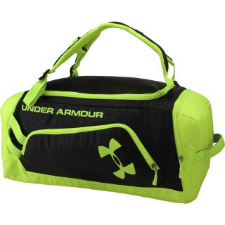 UNDER ARMOUR Contain Storm Duffle, Black/yellow