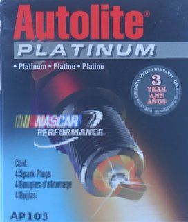 4 Autolite PLATINUM Spark Plugs #AP103 