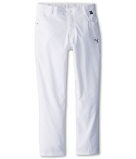 PUMA Golf Kids 5 Pocket Pant Jr.s Boys Casual Pants (White)