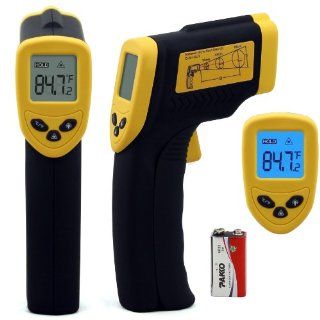 Etekcity Non Contact Infrared (IR) Thermometer  26 to 716F Digital Temperature Gun w/ Laser Sight, Backlit LCD