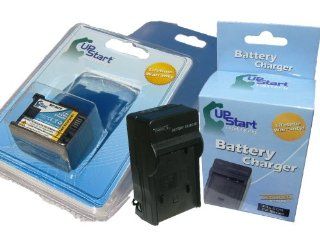UpStart Battery New   Fully Decoded BP 809 Replacement Battery and Battery Charger Kit for Canon Camcorders  Camera & Photo