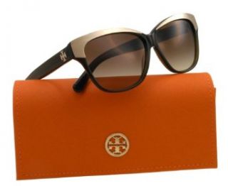 Tory Burch TY7046 Sunglasses   735/13 Brown (Brown Gradient Lens)   57mm Tory Burch Clothing