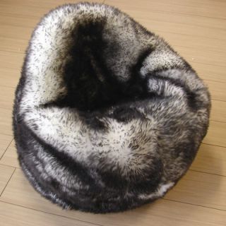Bowron Sheepskin Luxury Pear Bean Bag Chair