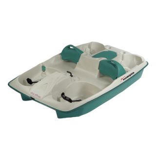 kl industries sun slider five person pedal boat