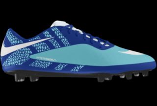 Nike HYPERVENOM Phatal FG iD Custom Womens Firm Ground Soccer Cleats   Blue