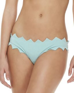 Womens Honolulu Jagged Trim Swim Bottom   Marysia