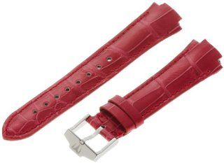 TechnoMarine S7003 NeoClassic 12 mm Hot Pink Alligator Leather Strap with Single Buckle Watches