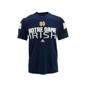 Notre Dame Fighting Irish adidas NCAA Sideline Player Crew T Shirt