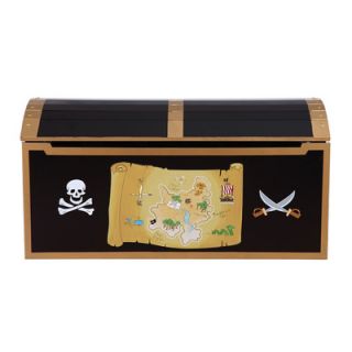 Guidecraft Personalized Pirate Treasure Chest