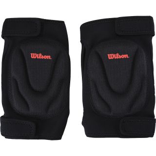 WILSON Adult SBR Strap Volleyball Knee Pads   Size Sr, Black