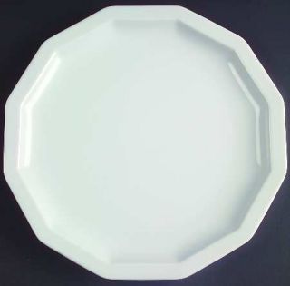 Rosenthal   Continental Polygon White Dinner Plate, Fine China Dinnerware   Whit