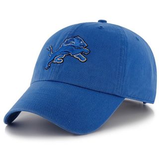 47 BRAND Mens Detroit Lions Clean Up Adjustable Hat   Size Adjustable