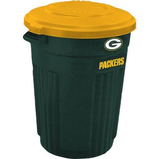 Wild Sports Green Bay Packers 32 Gal Trash Can (T32NFL111)