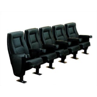 Contour Row of Five Movie Theater Chairs