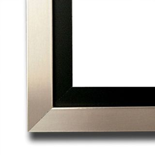 Hitchcock Butterfield Company Manhattan Mirror in Silver and Black