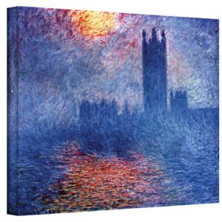 Art Wall Houses of Parliament by Claude Monet Original Painting on