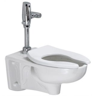 American Standard Afwall Elongated Toilet Bowl Only with Top Spud